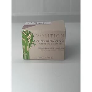 Volition Celery Green Cream hyaluronic acid + peptides 1.7fl oz